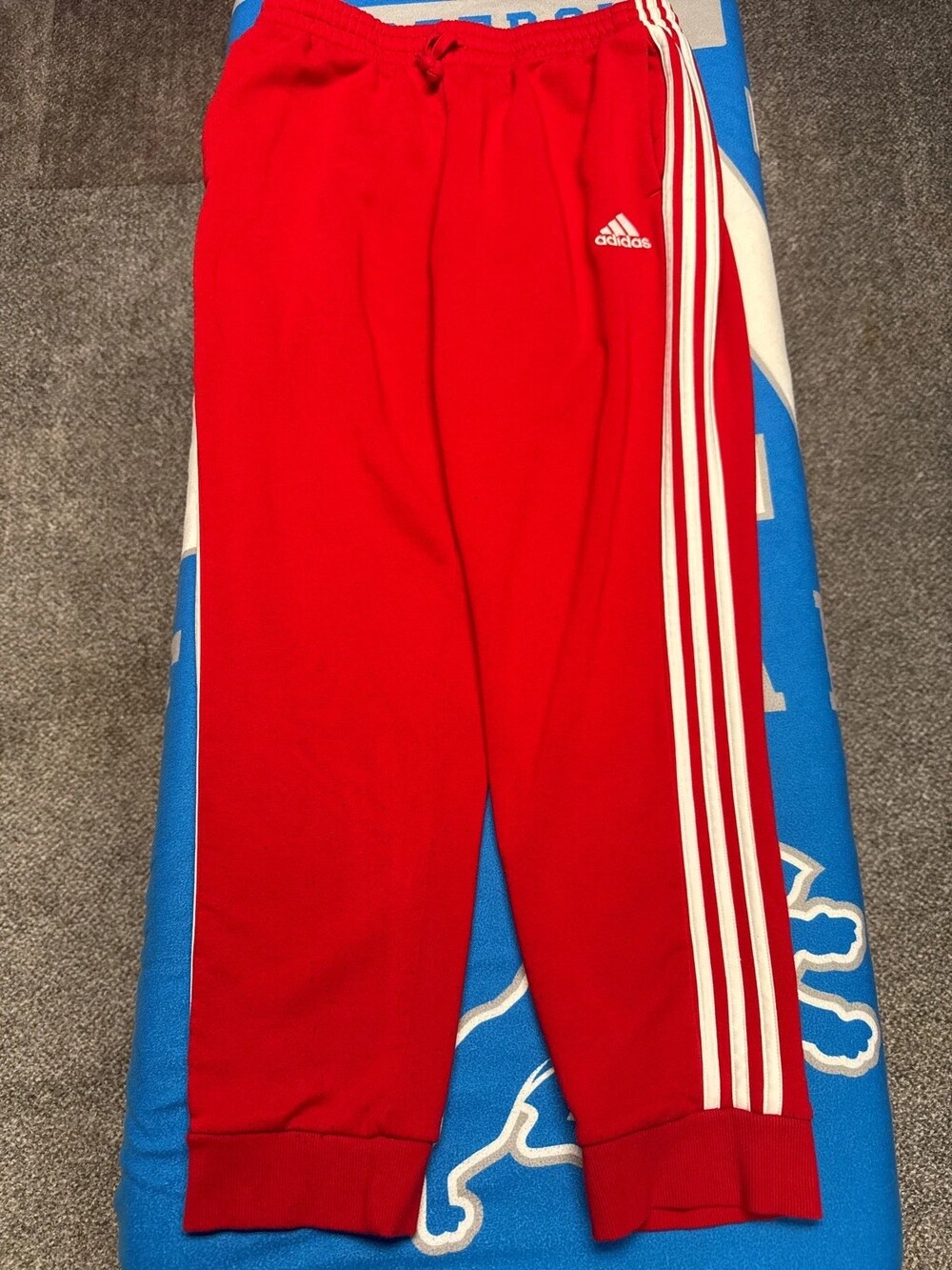 Adidas Red Sweatpants